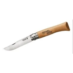 Opinel Knife, N°10 Carbone, Not Stainless