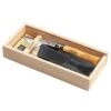 Opinel Knife, N°08, Stainless, Olive, Wooden Box With Sheath