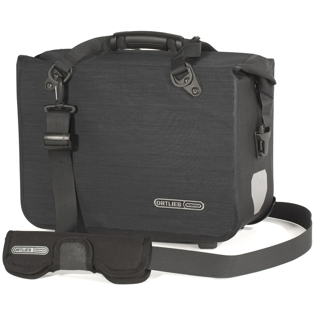 ORTLIEB Office-Bag - QL2.1 Bike Pannier 13L - Black Matt 1 ORTLIEB Office-Bag - QL2.1 Bike Pannier 13L - Black Matt