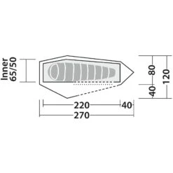 Robens Arrow Head 1 Tent - Blauw -Buitensport Winkel 130342 arrow head 1 zelt blue 8 1401293