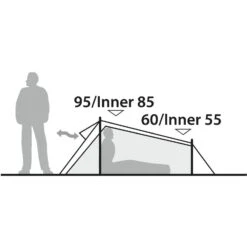 Robens Arrow Head 1 Tent - Blauw -Buitensport Winkel 130342 arrow head 1 zelt blue 9 1401294