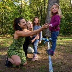 GIBBON Funline Treewear Set Slackline 15m - Blauw -Buitensport Winkel 18884 funline treewear set slackline 7 1157673