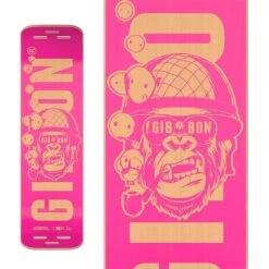 GIBBON Giboard Deck Slacklineboard - Aldo - Pink -Buitensport Winkel 20402 giboard deck slacklineboard aldo pink 3 1386996
