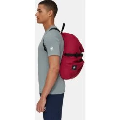 Mammut Neon Touwzak - Blood Red -Buitensport Winkel 2050 00042 3715 1 neon rope bag blood red 2 1451546