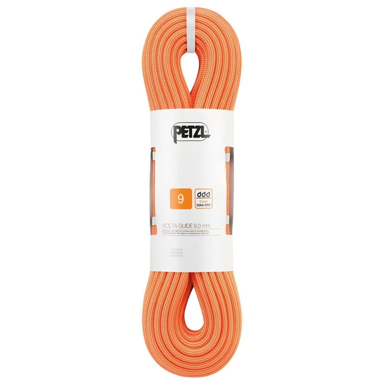Petzl Volta Guide 9.0mm Touw - 60m - Oranje 2 Petzl Volta Guide 9.0mm Touw - 60m - Oranje - Afbeelding 2