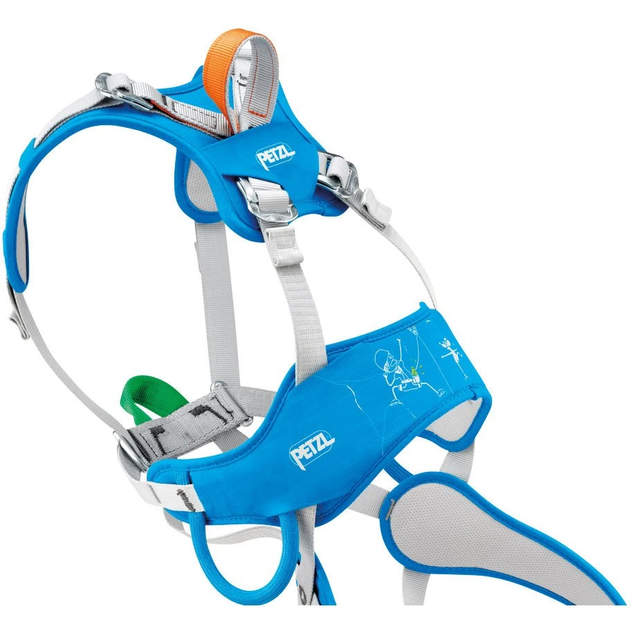 Petzl Ouistiti Children Harness - Methyl Blue 3 Petzl Ouistiti Children Harness - Methyl Blue - Afbeelding 3