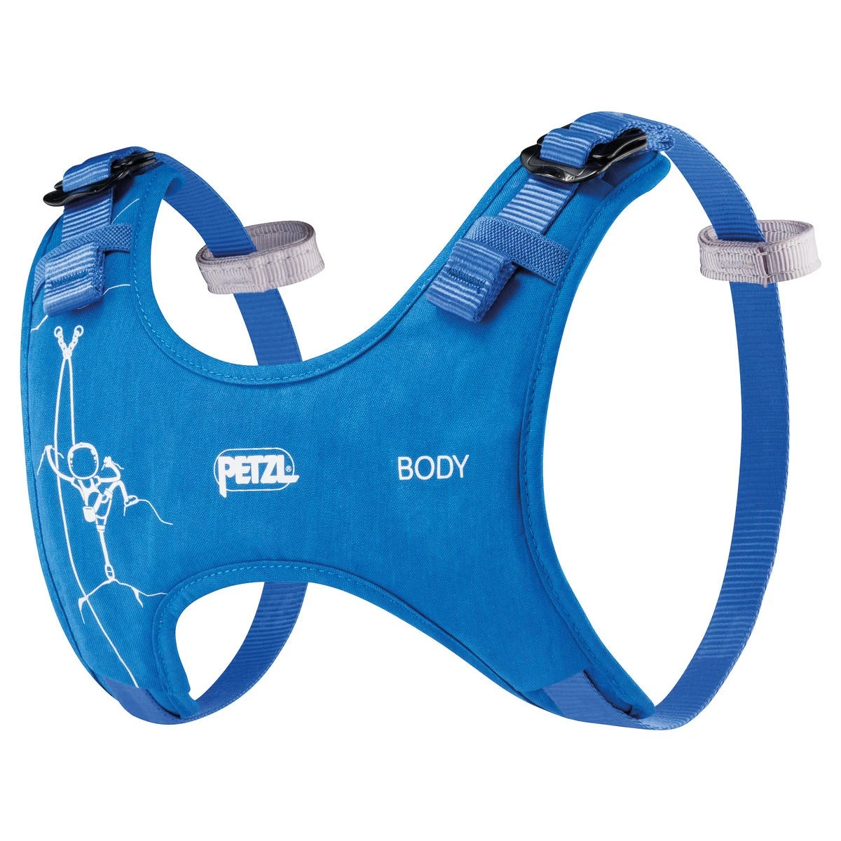 Petzl Body Children Shoulder Straps - Blue 2 Petzl Body Children Shoulder Straps - Blue - Afbeelding 2