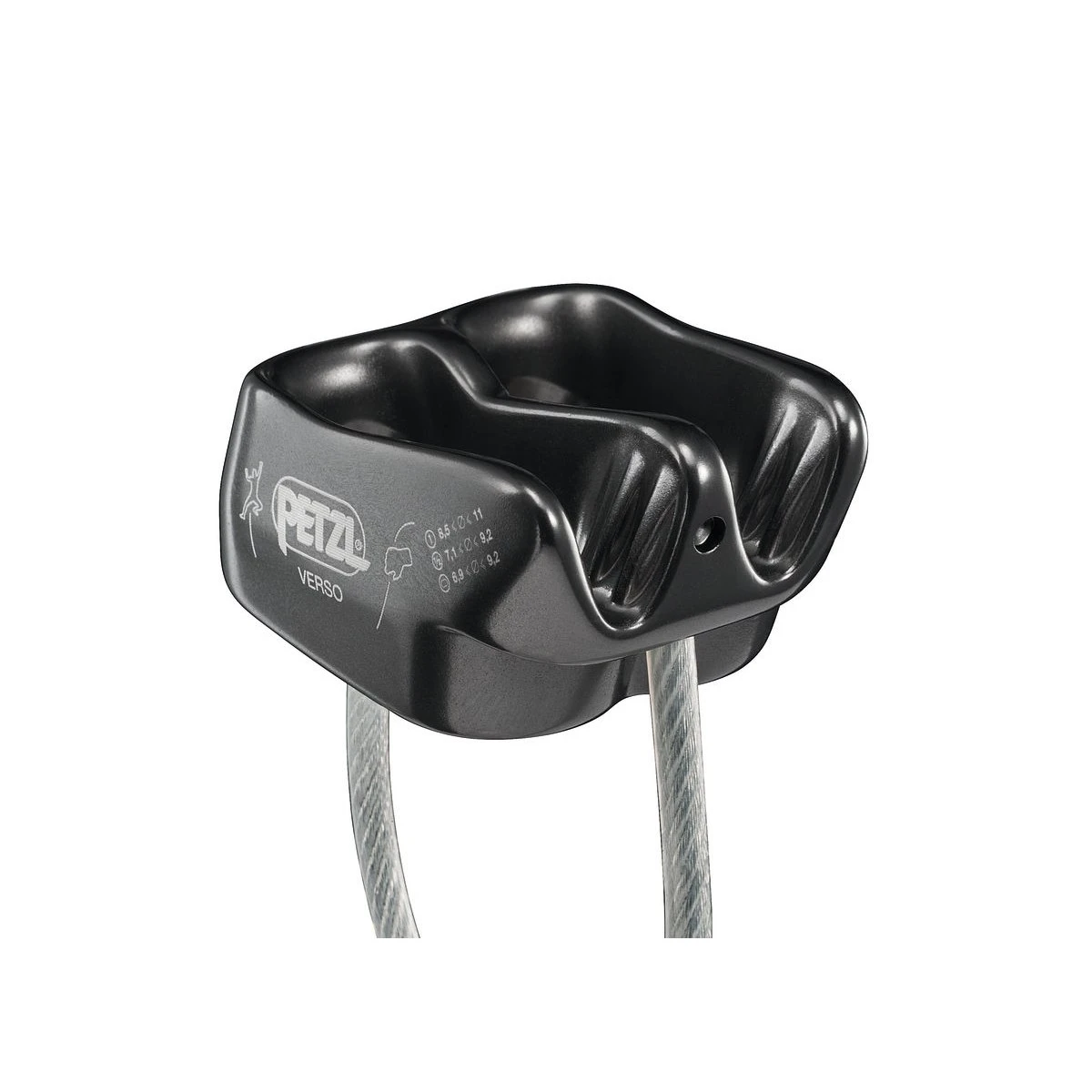 Petzl Verso Belay Device - Grey 4 Petzl Verso Belay Device - Grey - Afbeelding 4