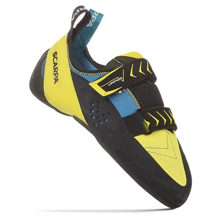 Scarpa Vapor V Klimschoenen - Ocean/yellow 1 Scarpa Vapor V Klimschoenen - Ocean/yellow