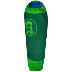 Trollkids Fjell Dreamer Extendable Sleeping Bag Kids - Dark Green/Green/Medium Blue