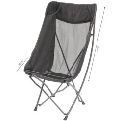 Robens Strider Campingstoel - Zwart -Buitensport Winkel 490086 strider campingstuhl 5 1403838