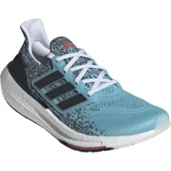 Adidas Ultraboost Light Hardloopschoenen Heren - Lite Aqua/core Black/bright Red IE1694 -Buitensport Winkel adidas mens ultraboost light running shoes lite aqua core black bright red ie1694 4 1522378