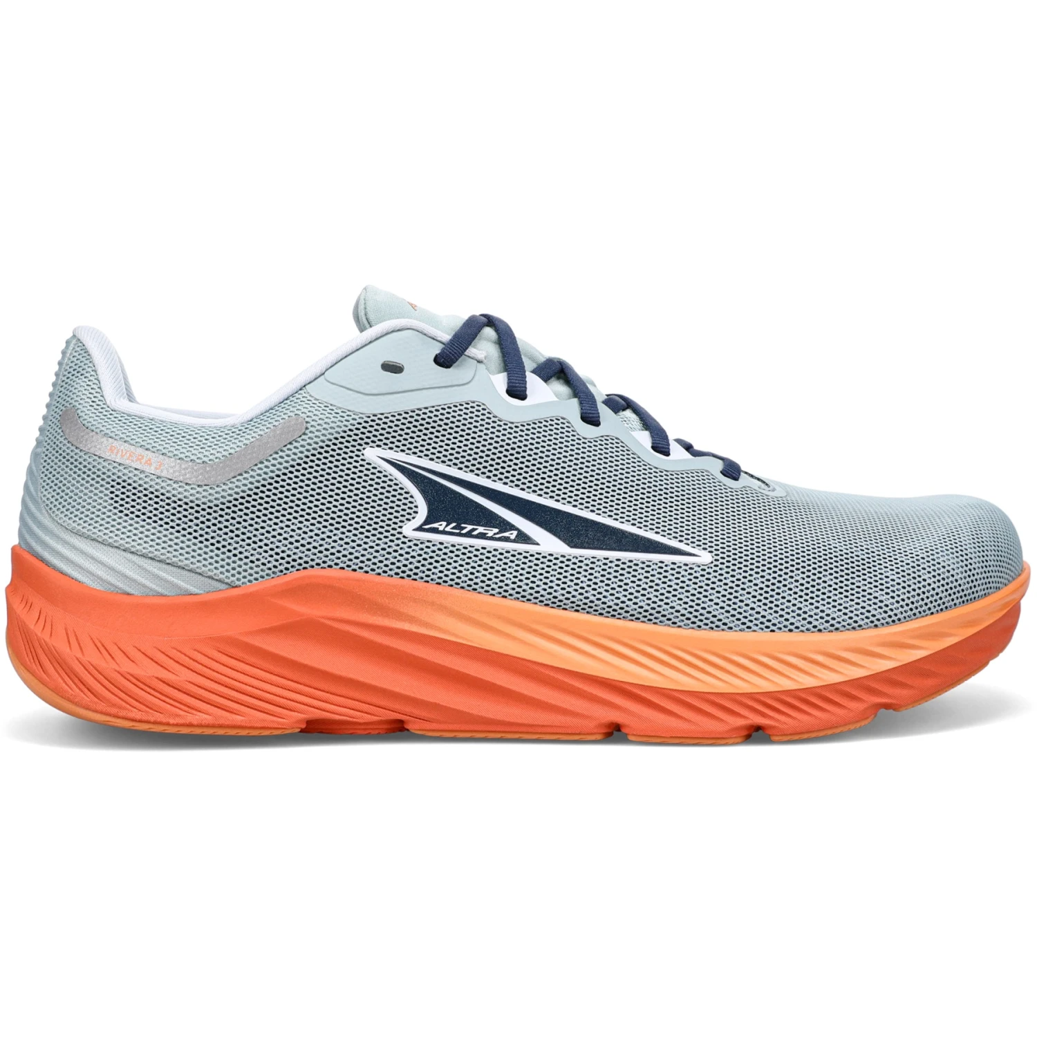 Altra Rivera 3 Hardloopschoenen Heren - Blauw/Oranje 1 Altra Rivera 3 Hardloopschoenen Heren - Blauw/Oranje