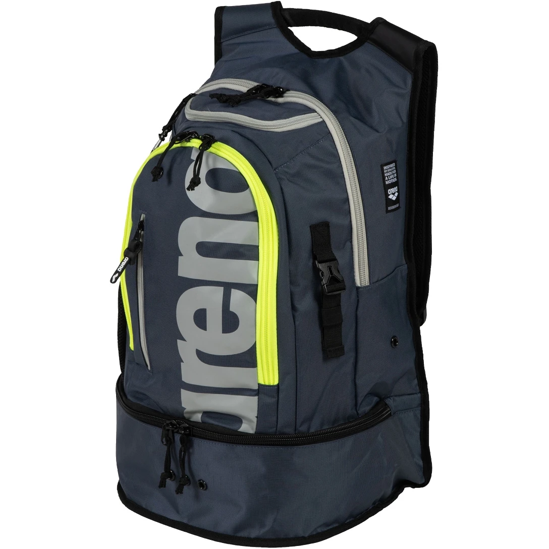 Arena Fastpack 3.0 40L Rugzak - Navy-Neon Yellow 1 Arena Fastpack 3.0 40L Rugzak - Navy-Neon Yellow
