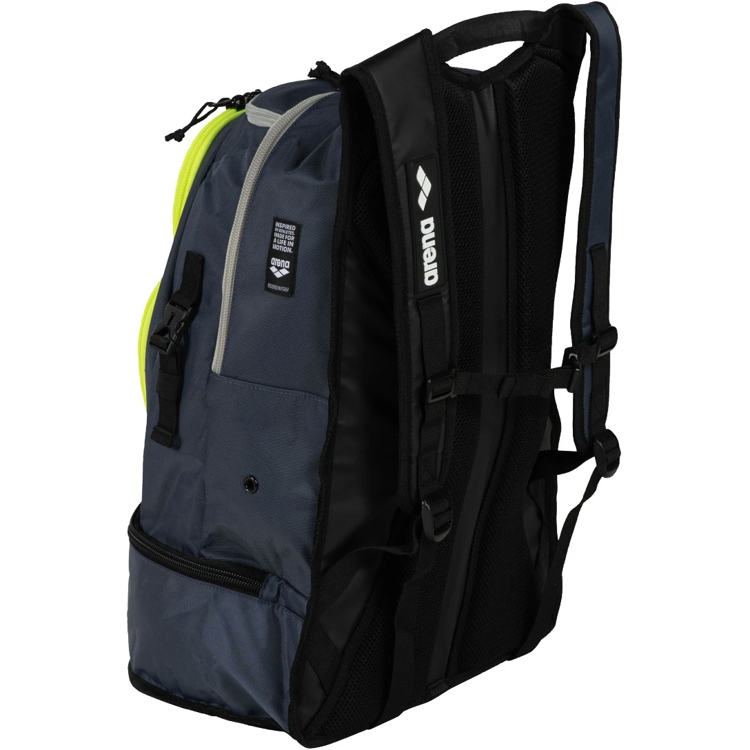 Arena Fastpack 3.0 40L Rugzak - Navy-Neon Yellow 6 Arena Fastpack 3.0 40L Rugzak - Navy-Neon Yellow - Afbeelding 6