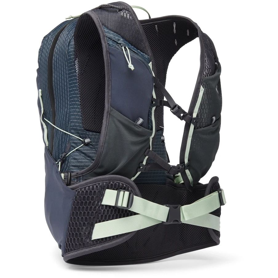 Black Diamond Women's Pursuit Backpack 15 L Dames Rugzak - Carbon-Foam Green 2 Black Diamond Women's Pursuit Backpack 15 L Dames Rugzak - Carbon-Foam Green - Afbeelding 2