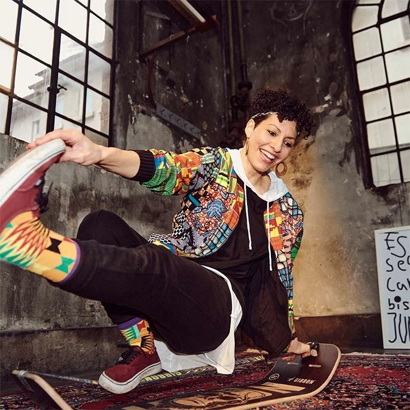 GIBBON Giboard Deck Slacklineboard - Caesar - Black 6 GIBBON Giboard Deck Slacklineboard - Caesar - Black - Afbeelding 6