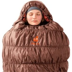 Deuter Exosphere -6° SL Dames Slaapzak - Rits Rechts - Umbra-redwood -Buitensport Winkel deuter exosphere 6 sl womens sleeping bag umbra redwood 3 1534946