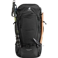 Deuter Futura Air Trek 55+10 SL Damesrugzak Trekking - Black-graphite -Buitensport Winkel deuter futura air trek 55 10 sl women backpack black graphite 5 922423