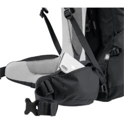 Deuter Futura Air Trek 55+10 SL Damesrugzak Trekking - Black-graphite -Buitensport Winkel deuter futura air trek 55 10 sl women backpack black graphite 7 922425