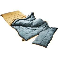 Deuter Orbit SQ -5° Sleeping Bag - Zip Left Ink-teal -Buitensport Winkel deuter orbit sq 5 sleeping bag caramel teal 3 1176443