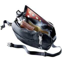 Deuter Passway 4+1 Crossbody Schoudertas - Zwart -Buitensport Winkel deuter passway 4 1 crossbody bag black 4 1446217