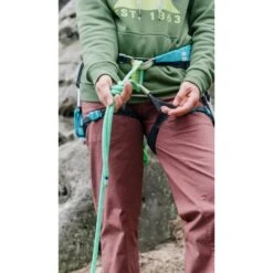 Edelrid Eagle Lite Eco Dry 9,5mm Touw - 60m - Bright Green -Buitensport Winkel edelrid eagle lite eco dry 2 1468476