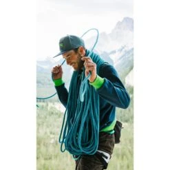 Edelrid Heron Eco Dry 9,8mm Touw - 50m - Icemint -Buitensport Winkel edelrid heron rope 71335 4 1183924