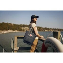 FJÄLLRÄVEN Fjällräven Kånken Totepack Tas 14L - Navy -Buitensport Winkel fjaellraeven kanken totepack bag fog 10 932952 1