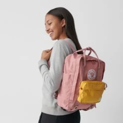 FJÄLLRÄVEN Fjällräven Tree Kanken Pocket - Lilac Pink -Buitensport Winkel fjaellraeven tree kanken pocket lilac pink 2 1253717