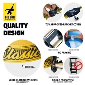 GIBBON Classic Line - 15m Slackline Set 9 GIBBON Classic Line - 15m Slackline Set - Afbeelding 9