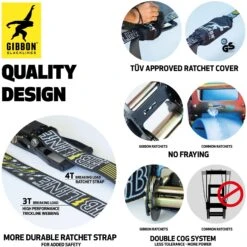 GIBBON Jibline XL Treewear - 25m Slackline Set -Buitensport Winkel gibbon jibline xl treewear set 18857 01 1512281