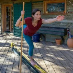 GIBBON Slackrack Classic 4.5m - Geel/zwart -Buitensport Winkel gibbon slackrack classic yellow black 16117 04 1512327