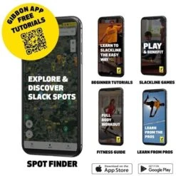 GIBBON Travelline Treewear - 15m Slackline Set 17 GIBBON Travelline Treewear - 15m Slackline Set -Buitensport Winkel gibbon travelline treewear set 18856 01 1512361