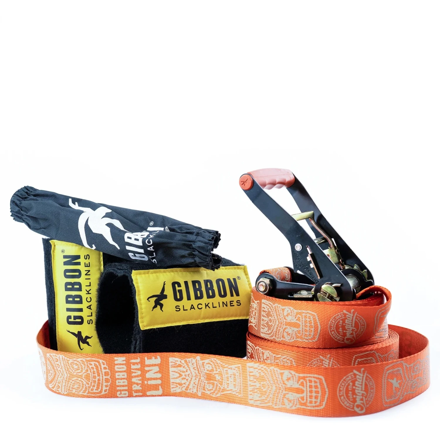 GIBBON Travelline Treewear - 15m Slackline Set 1 GIBBON Travelline Treewear - 15m Slackline Set