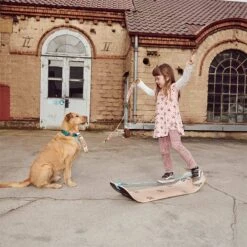 GIBBON Giboard Set Slacklineboard - Bonzo Classic - Geel -Buitensport Winkel giboard set bonzo classicslackline gibbonslacklines 881364 5 1046344