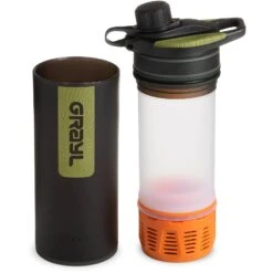 Grayl GeoPress Drinkfles Met Waterfilter - 710ml - Black Camo -Buitensport Winkel grayl geopress purifier bottle with water filter 710ml black camo 1 1541830