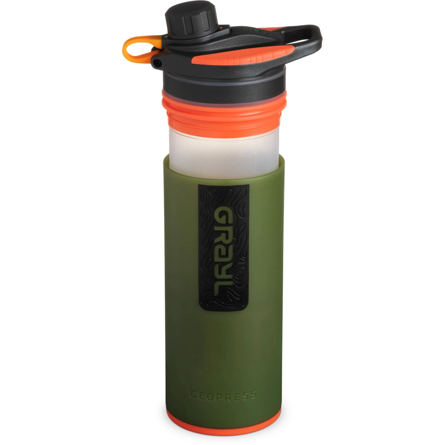 Grayl GeoPress Drinkfles Met Waterfilter - 710ml - Oasis Green 3 Grayl GeoPress Drinkfles Met Waterfilter - 710ml - Oasis Green - Afbeelding 3