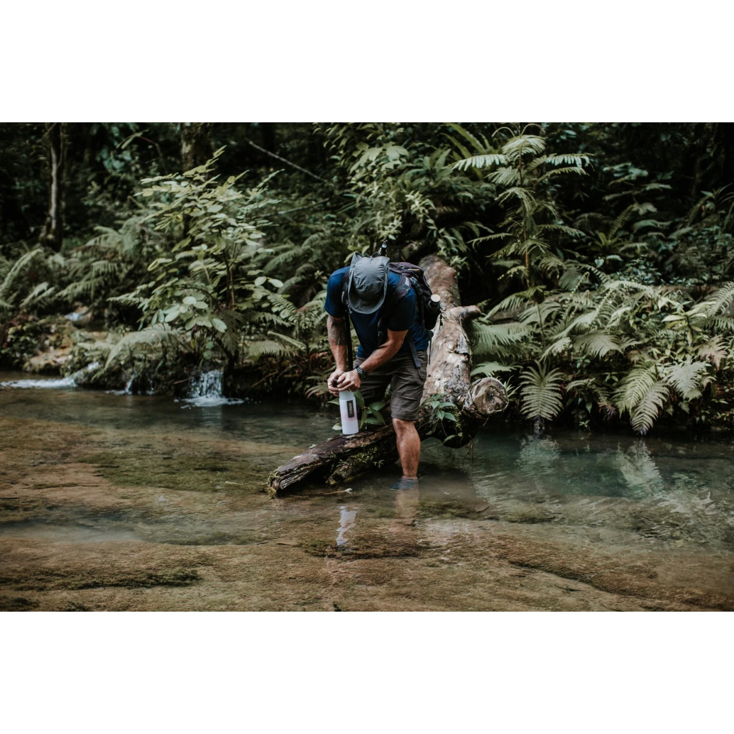 Grayl UltraPress Purifier Drinkfles Met Waterfilter - 500ml - Coyote Brown 3 Grayl UltraPress Purifier Drinkfles Met Waterfilter - 500ml - Coyote Brown - Afbeelding 3