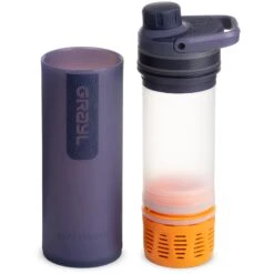 Grayl UltraPress Purifier Drinkfles Met Waterfilter - 500ml - Mignight Granite -Buitensport Winkel grayl ultrapress midnight granite 3 1116166