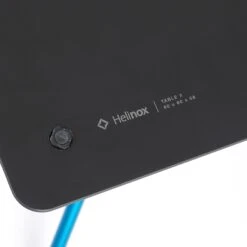 Helinox Café Camping Table - Black - Cyan Blue -Buitensport Winkel helinox cafe table black cyan blue 3 1215190