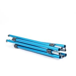 Helinox Café Camping Table - Black - Cyan Blue -Buitensport Winkel helinox cafe table black cyan blue 7 1215186