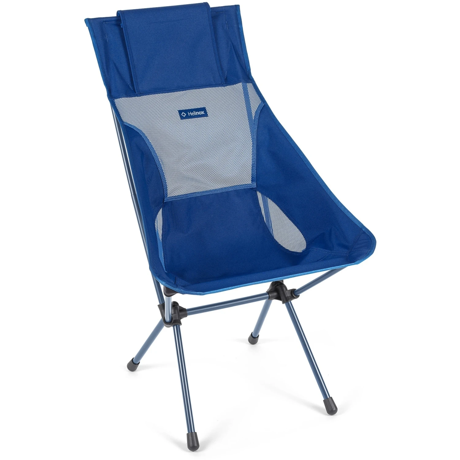 Helinox Sunset Chair - Campingstoel - Blue Block / Navy 1 Helinox Sunset Chair - Campingstoel - Blue Block / Navy