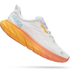 Hoka Arahi 6 Dames Hardloopschoenen - Nimbus Cloud / Blanc De Blanc -Buitensport Winkel hoka arahi 6 women s running shoes nimbus cloud blanc de blanc 3 1239531