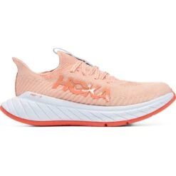 Hoka Carbon X 3 Dames Hardloopschoenen - Peach Parfait / Summer Song -Buitensport Winkel hoka carbon x 3 women s running shoes peach parfait summer song 5 1239818