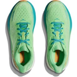 Hoka Clifton 9 Hardloopschoenen Heren - Zest / Lime Glow -Buitensport Winkel hoka clifton 9 running shoes zest lime glow 2 1502517