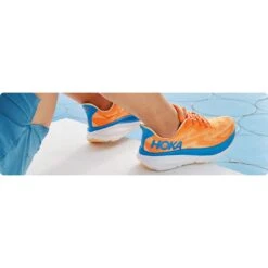 Hoka Clifton 9 Hardloopschoenen Heren - Zest / Lime Glow -Buitensport Winkel hoka clifton 9 running shoes3 1569733
