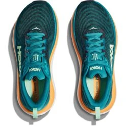 Hoka Gaviota 5 Hardloopschoenen Heren - Deep Lagoon / Sherbet -Buitensport Winkel hoka gaviota 5 running shoes deep lagoon sherbet 7 1502665