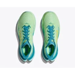 Hoka Mach 5 Hardloopschoenen - Lime Glow / Ocean Mist -Buitensport Winkel hoka mach 5 running shoes lime glow ocean mist1 3 1503117