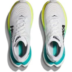 Hoka Mach 5 Hardloopschoenen - Wit / Blue Glass 13 Hoka Mach 5 Hardloopschoenen - Wit / Blue Glass -Buitensport Winkel hoka mach 5 running shoes white blue glass 2 1503124